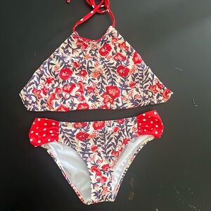 Billabong two-piece swimsuit with reversible halter top